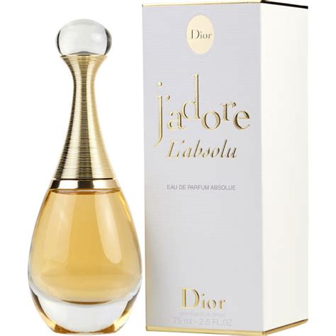 dior j'adore absolu eau de parfum 75ml|parfum j'adore Dior 100ml prix.